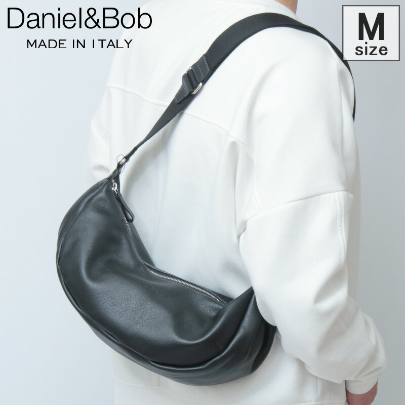 Rakuten - 【クーポン】ダニエル&ボブ バッグ Daniel&Bob ショルダーバッグ 軽量 斜めがけ レザー 本革 メンズ イタリア製 TOMBOLO トンボーロ U599 ★