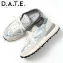 【クーポン】【正規品】デイト スニーカー D.A.T.E. DATE ATHLETA NYLON SILVER ローカットスニーカー ハイテク ナイロン メタリ...