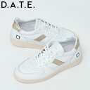 【クーポン】【正規品】デイト スニーカー D.A.T.E. COURT 2.0 VINTAGE CALF VNTG コートスニーカー ローカット ローテクスニー...