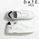 y10%N[|zyKizfCg Xj[J[ D.A.T.E. date Y [Jbg U[  zCg R[gXj[J[ M401-MC2-VC MENS COURT CALF WHITE-BLACK courtmen