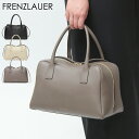 【クーポン】FRENZLAUER バッグ フランツロアー ボウリングバッグ ボストンバッグ トートバッグ 本革 レザー レディース BOWLING BAG M ...