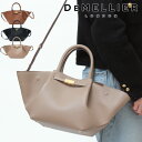 【クーポン】【正規品】DEMELLIER バッグ デメリエー トートバッグ ショルダーバッグ 2way 本革 ブラック 黒 ブラウン The Midi New ...