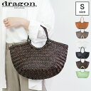 【正規品】dragon diffusion ドラゴンディフュージョン バッグ レザーメッシュ かごバッグ トートバッグ NANTUCKET SMALL タン キャメル グレー ホワイト 白 ブラック 黒 ダークブラウン 茶 グリーン レディース 8829 ★