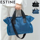 エスティーヌ バッグ ESTINE 2way トートバッグ レディース 軽量 ポリエステル B5 ショルダーバッグ 斜め掛け 肩掛け 本革 ゼファー 1075050