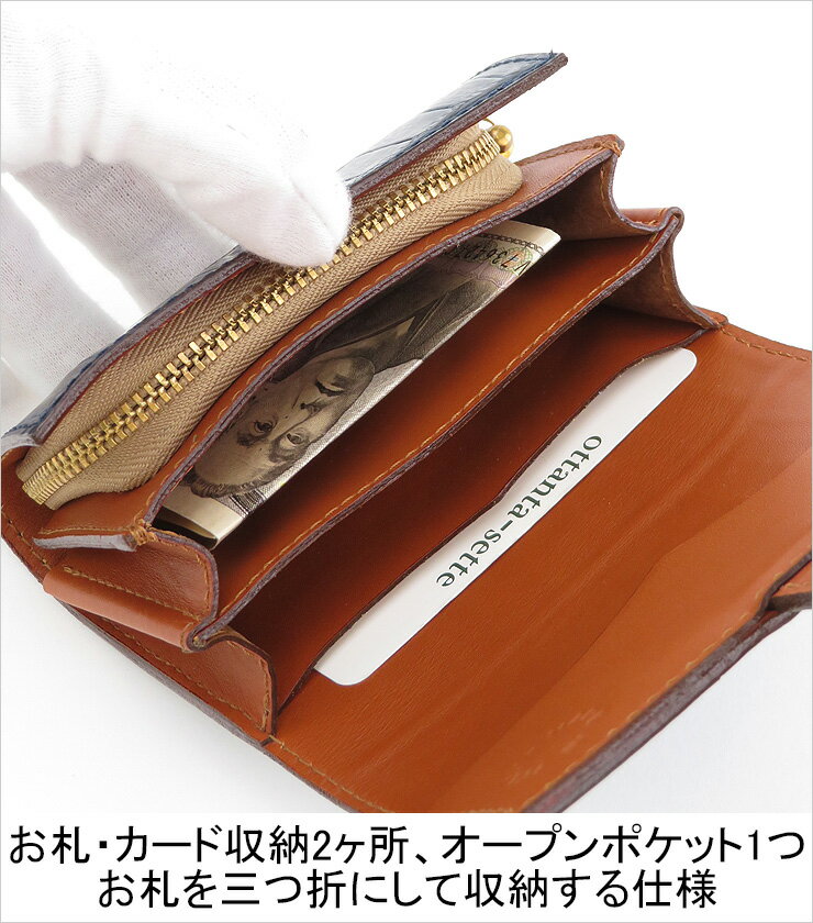 楽天市場 クーポン付 正規品 フェリージ Felisi ミニ財布 メンズ レディース 本革 クロコ型押し コロコロ ネイビー ブラウン グレー 1041 Sa Danjo バッグ 財布 シューズの通販