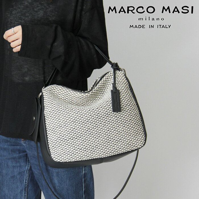 【30％OFF】【クーポン】【正規品】マルコマージ バッグ marco masi トートバッグ 本革 ショルダーバッグ 2way 斜め掛け レディース かごバッグ ストロー 3547ap セール【返品不可】