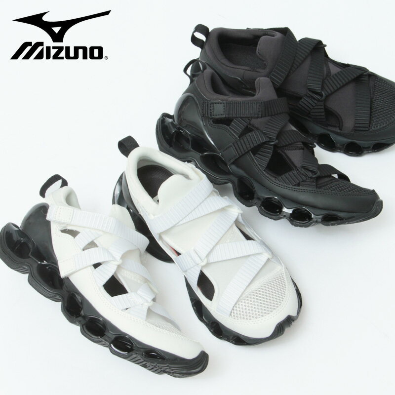 MIZUNO ミズノ スニーカー ウエーブ プロフェシー ストラップ サンダル メッシュ ベルクロ 軽量 厚底 ローカット 通気性 春 夏 レディース D1GA251905 D1GA251903 Wave Prophecy Strap ★