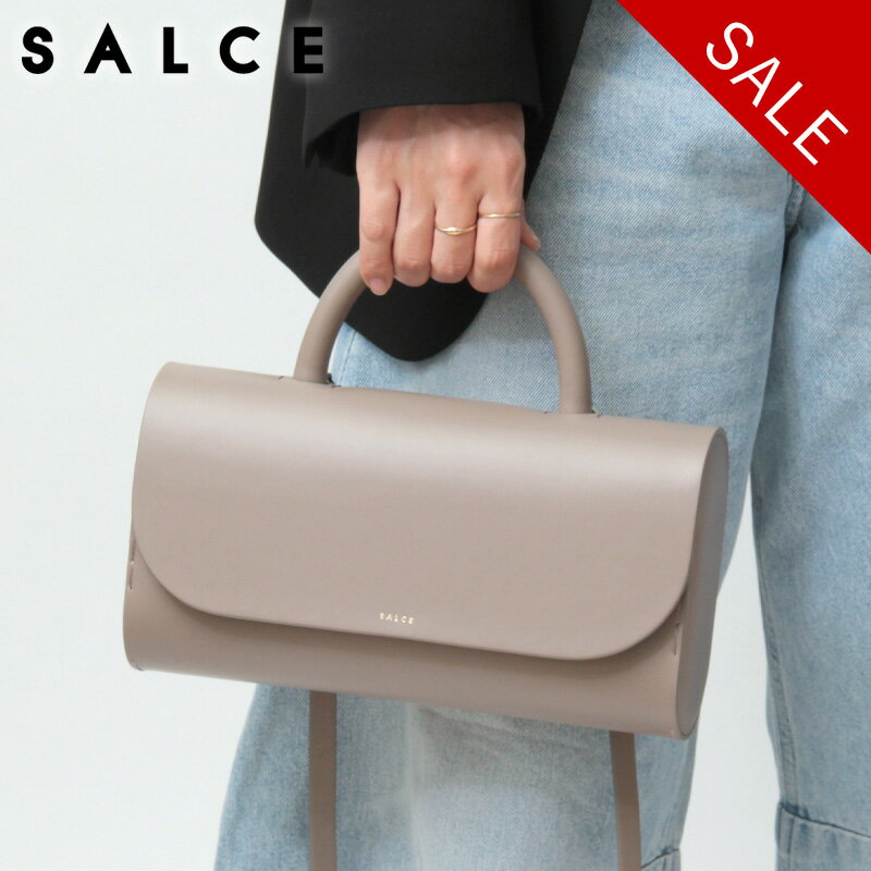 Rakuten - 【30％OFF】SALCE サルチェ バッグ ハンドバッグ 2way ワンハンドル ショルダーバッグ イタリア製 レザー 本革 レディース PITUS ONETONE BIG セール 【返品不可】