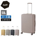 【クーポン】ハント HANT スーツケース ココント KOKONT キャリーケース トランク 58L 3~5泊 旅行 出張 ACE エース レディースメンズ 05514 ★