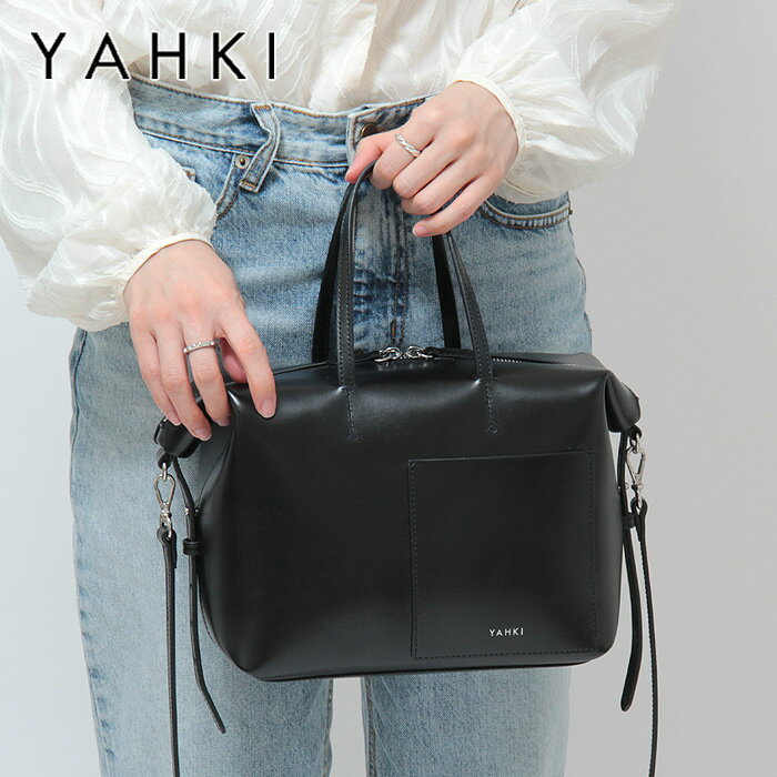 ヤーキ 革トートバッグ レディース ヤーキ YAHKI バッグ トートバッグ 2WAY 本革 ボストンバッグ BOSTON BAG レディース YH-635 ★