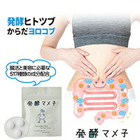 発酵マメ子 タブレット本来なら腸内の営みの結果として産まれる産物を最初からこの1粒に♪国産JAS有機大豆と21種の乳酸菌を丁寧に発酵させた乳酸菌生産物質を1日1粒舐めるだけプロバイオティクス・プレバイオティクスを含むトリプル・シンバイオティクス