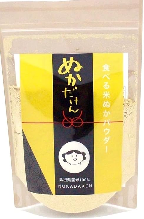 DANKEの食べる米ぬかNUKADAKEN ぬかだけん100g賞味期限2025年1月16日262の検査項目で農薬不検出GABA・γ―オリザノール・イノシトール・..