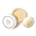 強い紫外線季節に♪得得の1箱プレゼント5箱+1箱シルクパウダー70SPF16PA++紫外線吸収・吸湿性・放湿・吸油・通気・抗菌性に♪シルク70%の微粉末パウダーで皮脂や汗を吸収♪ファンデーションの持ちをよくし皮脂・化粧崩れを防ぎます♪