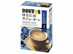 得々の半額♪訳ありの賞味期限2023年9月6日　ドトール ほろにが カフェ・オ・レ 7gx10本コーヒー専門店のしっかりとしたコーヒー感ほろにがい味わいがお楽しみ頂けお湯を注ぐだけで手軽にショップの人気メニューを味わえます♪