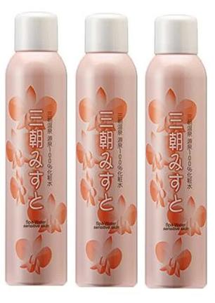 三朝みすと200g×3本　送料無料♪★ヘアケアにも赤ちゃんのようなプルプル温泉潤肌に♪★今だけ三朝の湯入浴剤1包&三朝温泉フェイスマスク&美味しい冬来プレゼント♪★抽選で3組様三朝温泉宿泊券プレゼント中♪