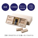 カンフル 天然防虫 薬品不使用 エコ防虫 くすのきブロック(3)
