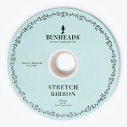 バンヘッド ストレッチ トウシューズリボン 36ヤード1巻 BUNHEADS バンヘッズ 伸びるストレッチ素材リボン BH1529