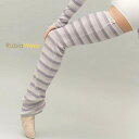 Rubia フルレッグウォーマー 送料無料RubiaWear フル レッグウォーマー Lavender Dreams ラベンダーストライプルビアウェア 人気の ...