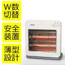 【送料無料】千住 テクノス 電気ストーブ ES-K710(W...