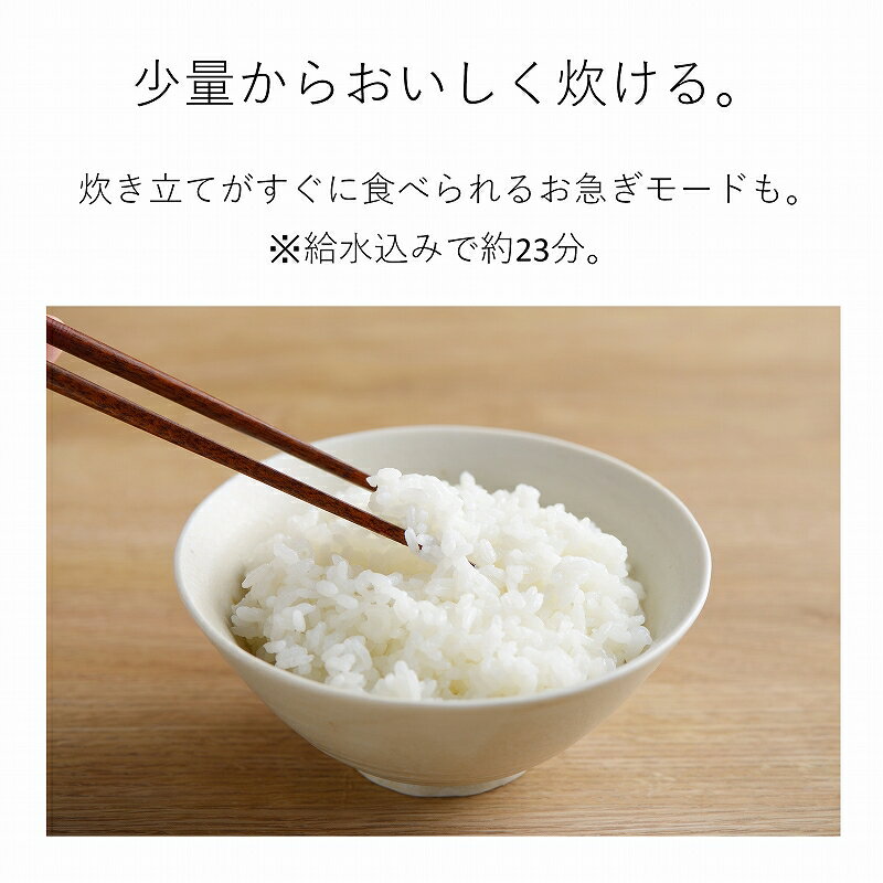 炊飯器 糖質カット27％ ひとり用 0.25合 0.5合 1合 1.5合 高速炊飯 糖質カット おかゆ 炊飯ジャー マイコン 少量 ヘルシー 単身赴任 玄米 雑穀米 おいしい 食べきり 炊き立て