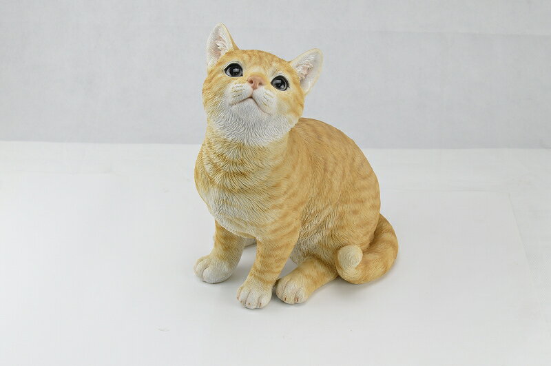 ガーデンオーナメント 遊ぼーニャー 猫 甘えん坊 リアル 置物 庭 かわいい 動物 本物そっくり オブジェ おしゃれ ガーデニング 外国風 ガーデンマスコット