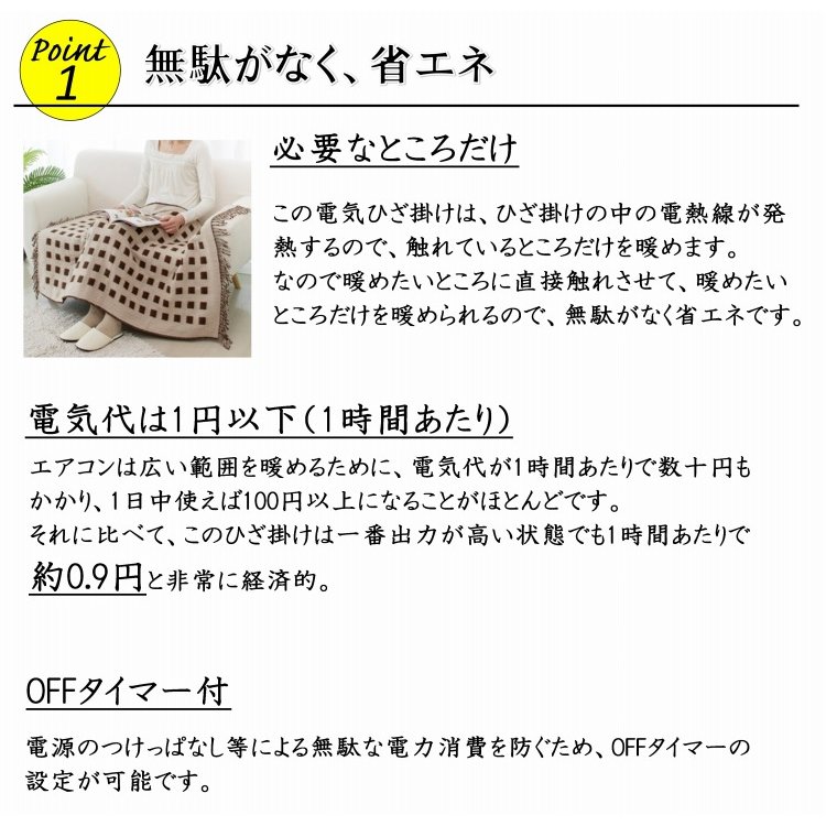 ひざ掛け 電気 おしゃれ 北欧 洗える 日本製 SB-H501 電気毛布 膝掛け 暖房 パーソナル 節電 静電気 抑制 リバーシブル 丸洗い ウォッシャブル コントローラー ひざかけ ショール ソファカバー チェック柄 市松 マルチ ボタン Sugibo 男女兼用 省エネ プレゼント エコ