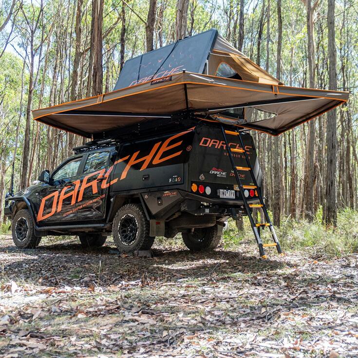 FREESTD HARDSHELL 270 AWNING 自立型展開サイドオーニング サイドオーニング タープ ポール無しで使用可能 丈夫 高品質 オーバーランド キャンプ