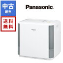 【中古】パナソニック ヒートレスファン式（気化式） 加湿器 FE-KFE15-W Panasonic 【送料無料】 25～42畳 家電 うるおい 中古販売 格安 レンタル落ち