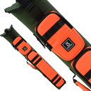 ビリヤード キューケース スリーセカンズ カーキ×オレンジ 3バット5シャフト ハード(KHAKI×ORANGE 3S-3B5SH)