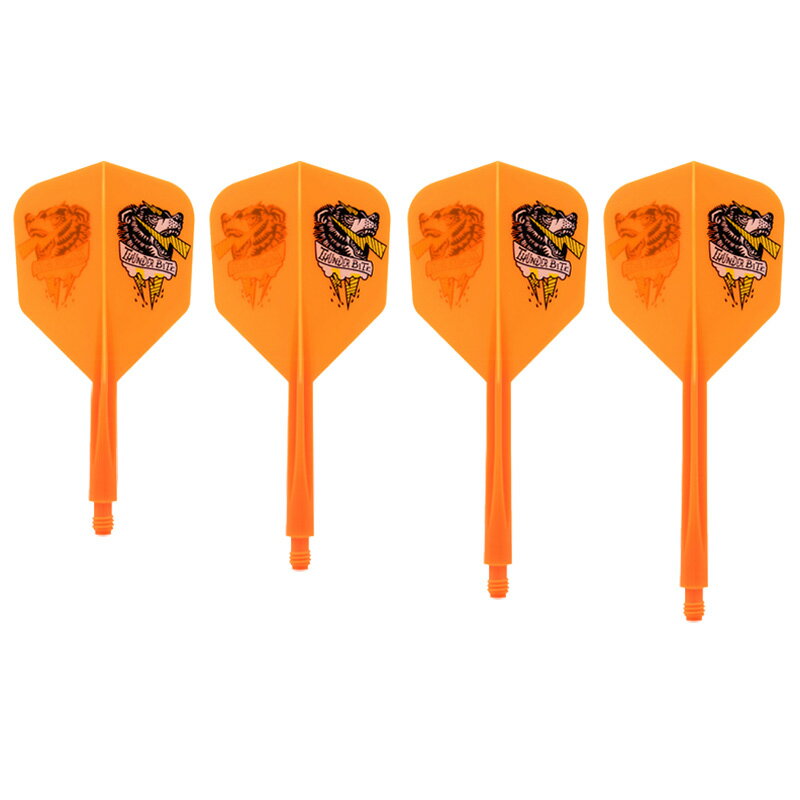 ダーツ フライト コンドル アックス サンダーバイト スモール オレンジ 宮脇実由選手(THUNDER BITE)
