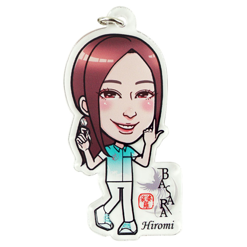 アクリルキーホルダー 佐久間比呂美プロ (Acryl Keyholder Sakuma)