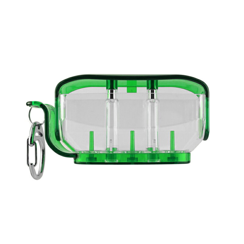 Fit Flight 【フィットフライト】 フィットホルダー クリアグリーン (Fit Holder Clear Green) | ダーツ フライトケース