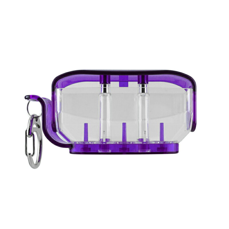 Fit Flight 【フィットフライト】 フィットホルダー クリアパープル (Fit Holder Clear Purple) ダーツ フライトケース