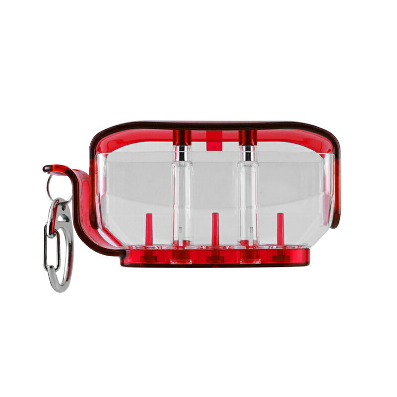 Fit Flight 【フィットフライト】 フィットホルダー クリアレッド (Fit Holder Clear Red) ダーツ フライトケース