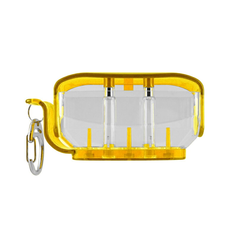 Fit Flight 【フィットフライト】 フィットホルダー クリアイエロー (Fit Holder Clear Yellow) ダーツ フライトケース
