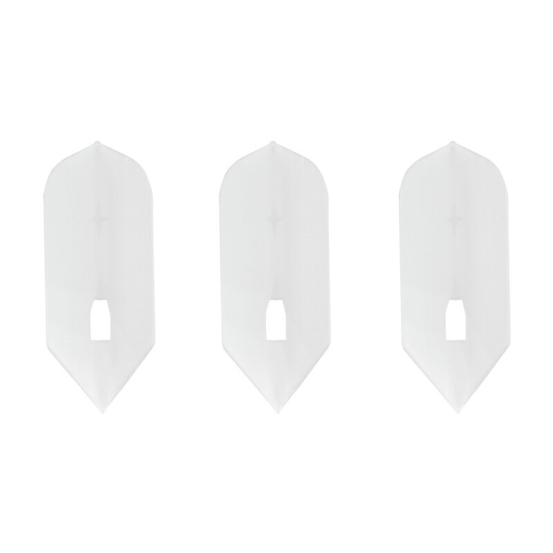 ダーツ フライト エルフライト PRO スリム ホワイト シャンパンリング対応