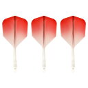 ダーツ フライト コンドル アックス スモール S グラデーション クリアレッド