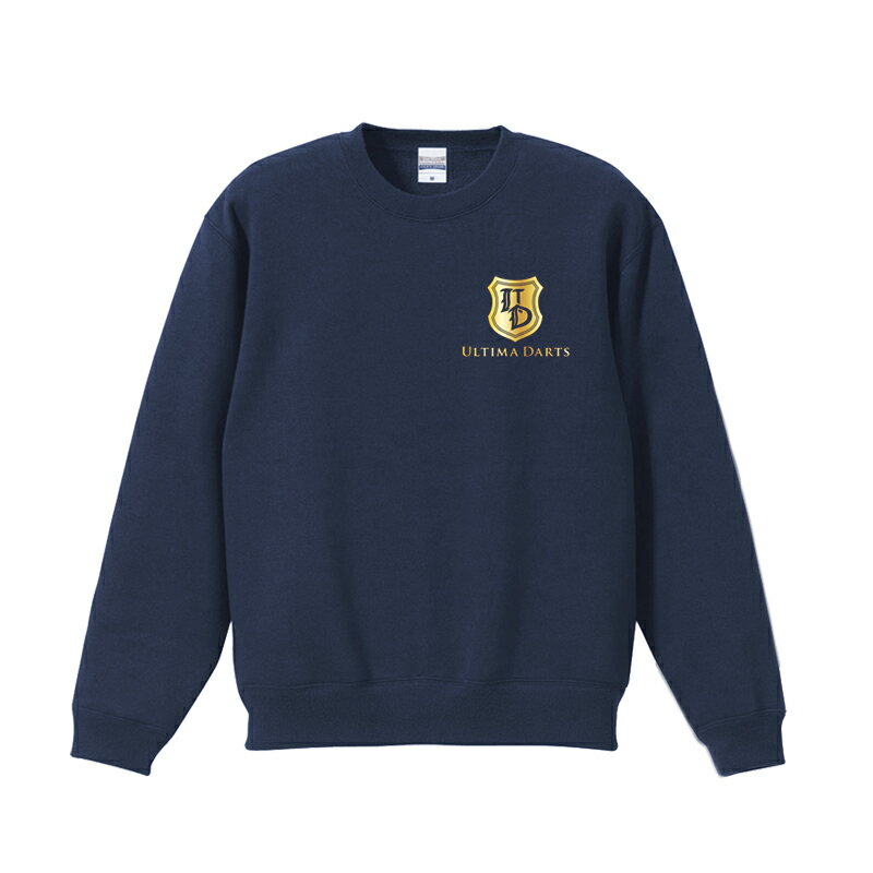 ULTIMA DARTS  クルーネックスウェット ネイビー 3L (Crewneck Sweat) | オリジナルスウェット