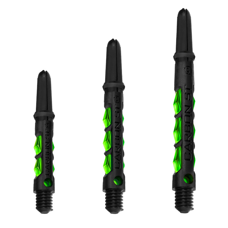 ダーツ シャフト ハローズ ST カーボン グリーン