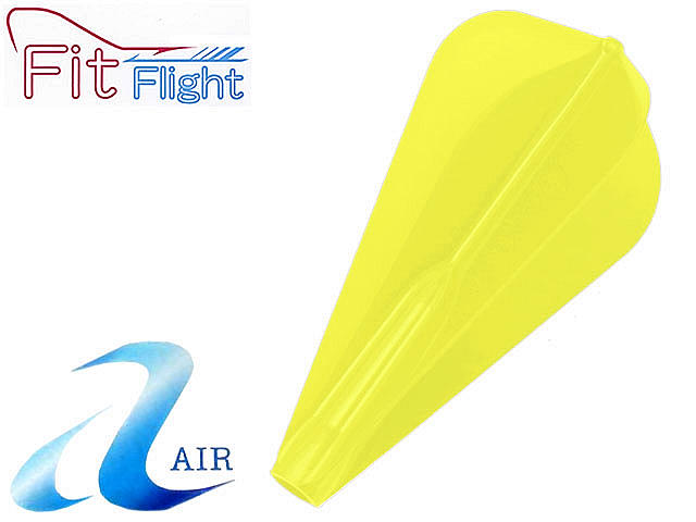 ダーツ フライト フィットフライトエアー スーパーカイト イエロー フィットシャフト対応
