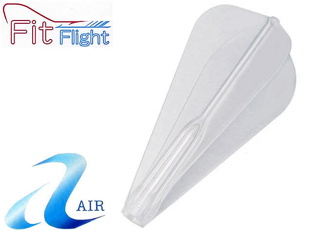 ダーツ フライト フィットフライトエアー スーパーカイト クリア フィットシャフト対応