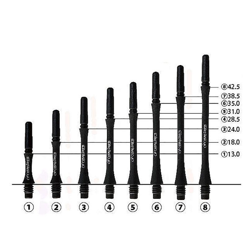 【取寄商品】Fit Shaft TiTANIUM スリム ロックタイプ プレーン ＜5＞フィットシャフト チタニウム ソフトダーツ フィットフライト fitフライト