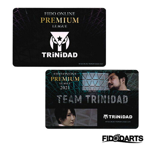 ダーツ オンラインカード FIDO CARD 限定 TRiNiDAD FIDOカード トリニダード(メール便OK/1トリ)