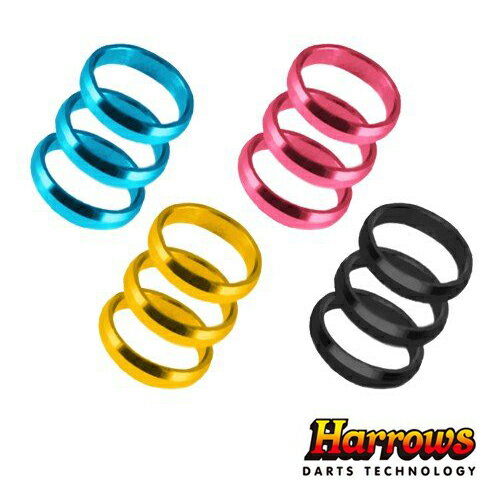 ダーツ リング Harrows SUPERGRIP SPARE RINGS (メール便OK/3トリ)