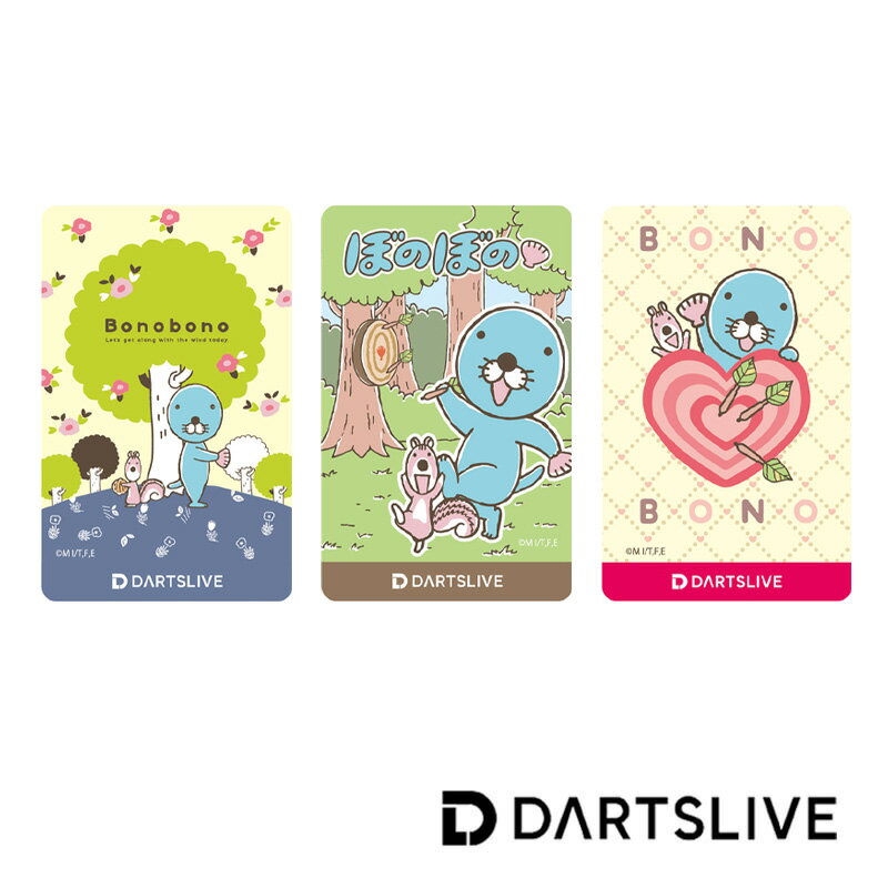 ダーツライブカード ぼのぼの DARTSLIVE CARD with DARTSLIVEテーマ ＆ LIVE EFFECT