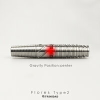 ダーツバレルTRiNiDADトリニダードPROFloresType2近藤静加考案モデル