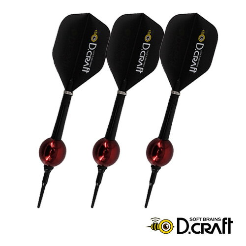 ダーツ バレル ディークラフト D.craft 赤玉 アカダマ
