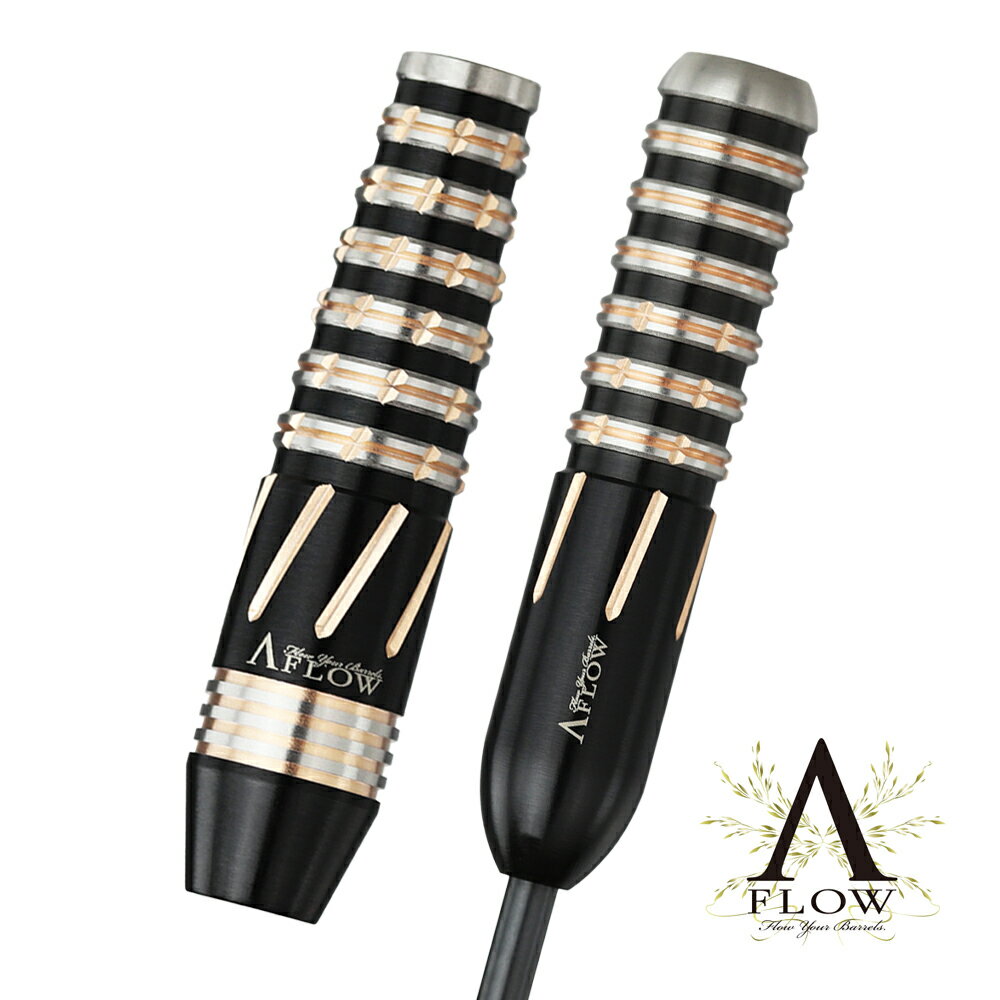 ダーツ バレル DYNASTY A-FLOW Blackbeeeru 布施匠冴 選手モデル ダイナスティ ブラックベール (メール..