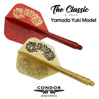 ダーツフライトCONDORコンドル山田勇樹TheClassicラメレッド(メール便OK/5トリ)