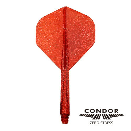 ダーツ CONDOR コンドルフライト ラメグリッター レッド